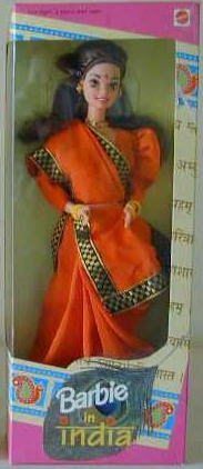 �I�����W�F�̃T���[�𒅂��o�[�r�[